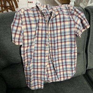 Old navy men’s short sleeve button up shirt